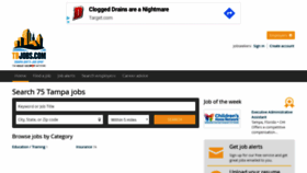 What Greattampajobs.com website looked like in 2019 (4 years ago)