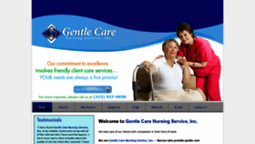 What Gentlecns.com website looked like in 2019 (4 years ago)