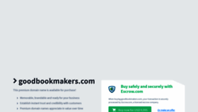 What Goodbookmakers.com website looked like in 2019 (4 years ago)