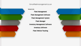 What Gmukfleetmanagement.co.uk website looked like in 2019 (4 years ago)