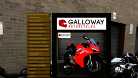What Gallowaymotorcycles.co.uk website looked like in 2019 (4 years ago)