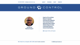 What Groundcontrol.org website looked like in 2019 (5 years ago)