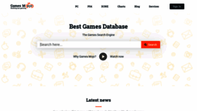 What Gamesmojo.com website looked like in 2019 (4 years ago)