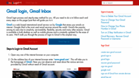 What Gmailtuts.com website looked like in 2019 (4 years ago)