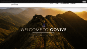 What Govivetravel.com website looked like in 2019 (4 years ago)