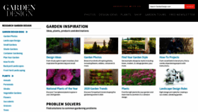 What Gardendesignmag.com website looked like in 2019 (4 years ago)