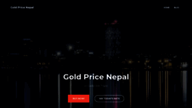 What Goldpricenepal.com website looked like in 2019 (4 years ago)