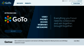 What Goto.com website looked like in 2019 (4 years ago)