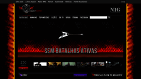 What Guitarbattle.com.br website looked like in 2019 (4 years ago)