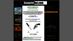 What Gangsterbet.com website looked like in 2019 (4 years ago)