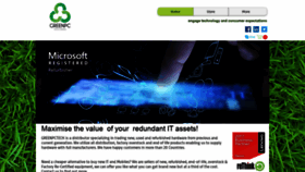 What Greenpctech.com website looked like in 2019 (4 years ago)
