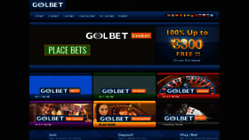 What Golbet.com website looked like in 2019 (4 years ago)