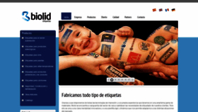 What Grupobiolid.eu website looked like in 2019 (4 years ago)