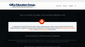 What Gilfuseducationgroup.com website looked like in 2019 (4 years ago)
