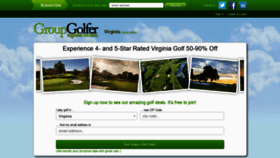 What Groupgolfer.com website looked like in 2019 (4 years ago)