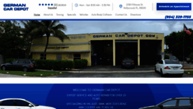What Germancardepot.com website looked like in 2019 (4 years ago)