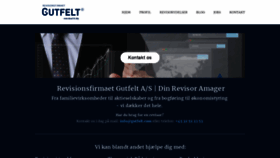 What Gutfelt.com website looked like in 2019 (4 years ago)