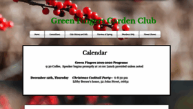 What Greenfingersgardenclub.org website looked like in 2019 (4 years ago)