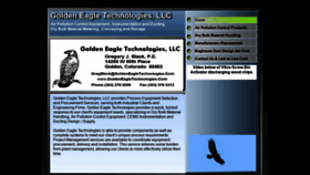 What Goldeneagletechnologies.com website looked like in 2019 (4 years ago)