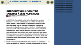 What Gout-numerique.net website looked like in 2019 (4 years ago)