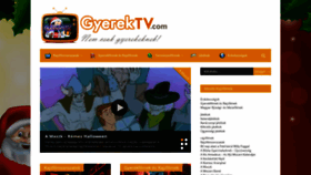 What Gyerektv.com website looked like in 2020 (4 years ago)
