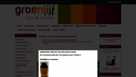 What Groenlijf.nl website looked like in 2020 (4 years ago)