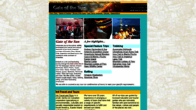 What Gateofthesun.com website looked like in 2020 (4 years ago)