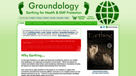 What Groundology.co.uk website looked like in 2020 (4 years ago)
