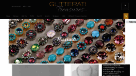 What Glitteratitreasures.com website looked like in 2020 (4 years ago)