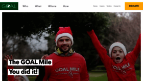 What Goalglobal.org website looked like in 2020 (4 years ago)