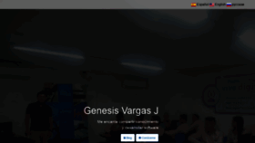 What Genesisvargasj.com website looked like in 2020 (4 years ago)