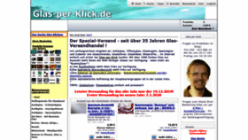What Glas-per-klick.de website looked like in 2020 (4 years ago)