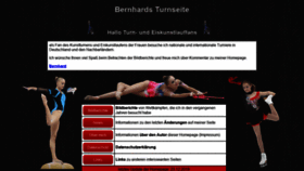 What Gymfan.de website looked like in 2020 (4 years ago)