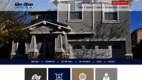 What Glenolsonconstruction.com website looked like in 2020 (4 years ago)