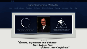 What Garyculbertson.com website looked like in 2020 (4 years ago)