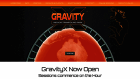What Gravityx.net.au website looked like in 2020 (4 years ago)