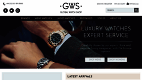 What Globalwatchshop.co.uk website looked like in 2020 (4 years ago)