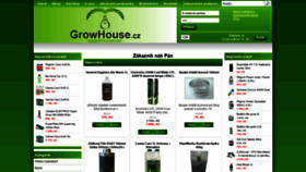 What Growhouse.cz website looked like in 2020 (4 years ago)