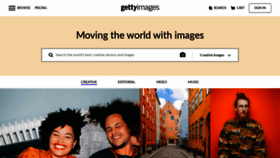 What Gif.com website looked like in 2020 (4 years ago)