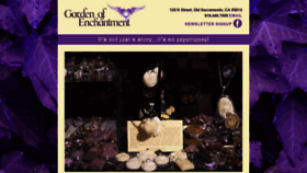 What Gardenofenchantment.net website looked like in 2020 (4 years ago)