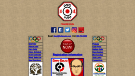 What Goltzjudo.com website looked like in 2020 (4 years ago)