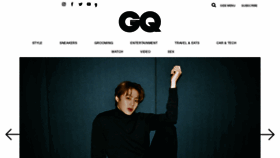 What Gqkorea.co.kr website looked like in 2020 (4 years ago)