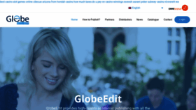 What Globeedit.com website looked like in 2020 (4 years ago)