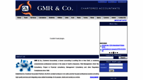What Gmrco.in website looked like in 2020 (4 years ago)