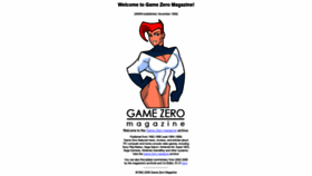 What Gamezero.com website looked like in 2020 (4 years ago)