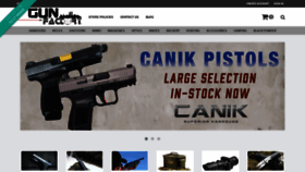 What Gunfactory.com website looked like in 2020 (4 years ago)