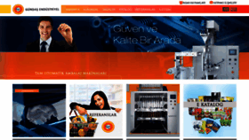 What Gundasmakina.com.tr website looked like in 2020 (5 years ago)