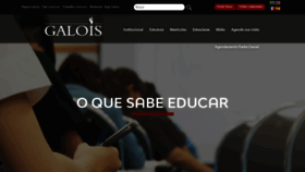 What Galois.com.br website looked like in 2020 (4 years ago)