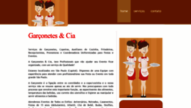 What Garconetesecia.com.br website looked like in 2020 (4 years ago)