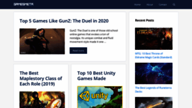 What Gamesmeta.com website looked like in 2020 (4 years ago)